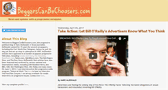 Desktop Screenshot of beggarscanbechoosers.com